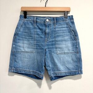 American Eagle Strigid Perfect Denim Bermuda Shorts